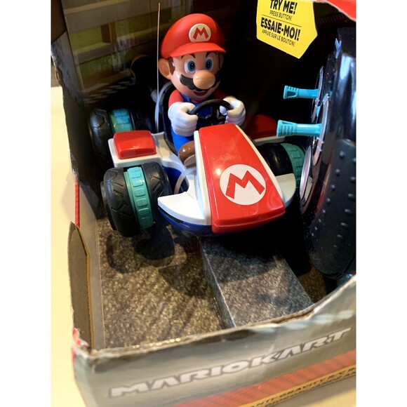 Nintendo Super Mario Kart 8 Mario Anti-Gravity Mini RC Racer 2.4Ghz - NEW - Picture 7 of 8